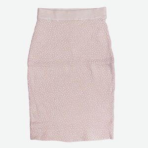Lucy Paris Pebble Texture Pencil Skirt